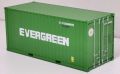 Container 20 ft Evergreen gr�n